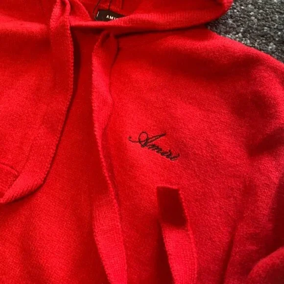 AMIRI knit Bone Hoodie Large, Medium, Small - Picture 3 of 4